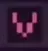 Pink V-shaped Vampire trait icon.